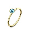 Bezel Stone Encrusted Nose Rings NSKR-21